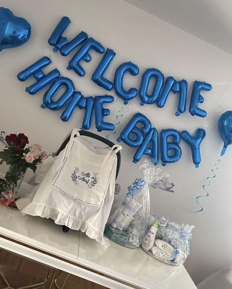 Pamuklu Bebek Puset Örtüsü