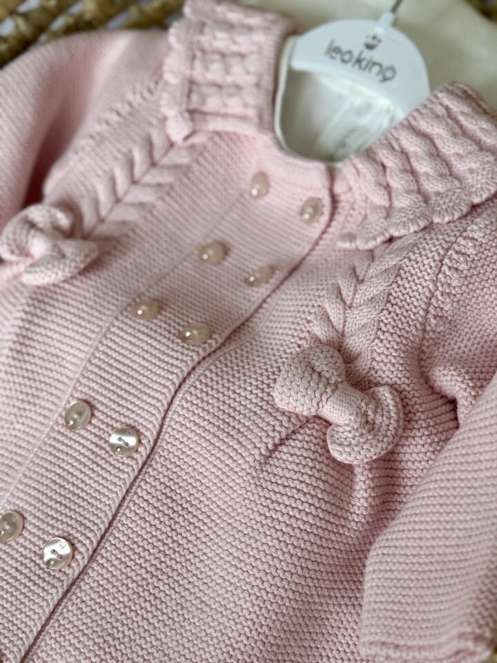 kiz bebek orgu 3lu set pembe